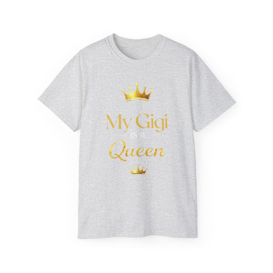 My Gigi Is A Queen T-Shirt — Gold Crown Mother's Day Gift