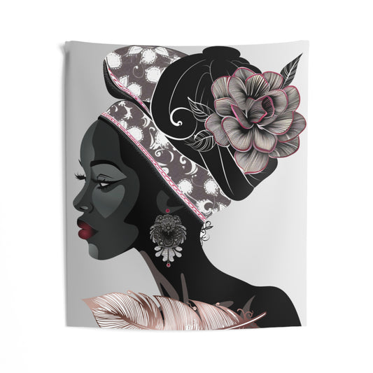 Queen Feather Wall Tapestry