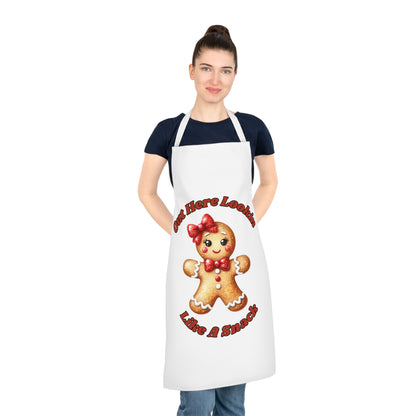 Lookin Like A Snack 2-Adult Apron (AOP) (White)