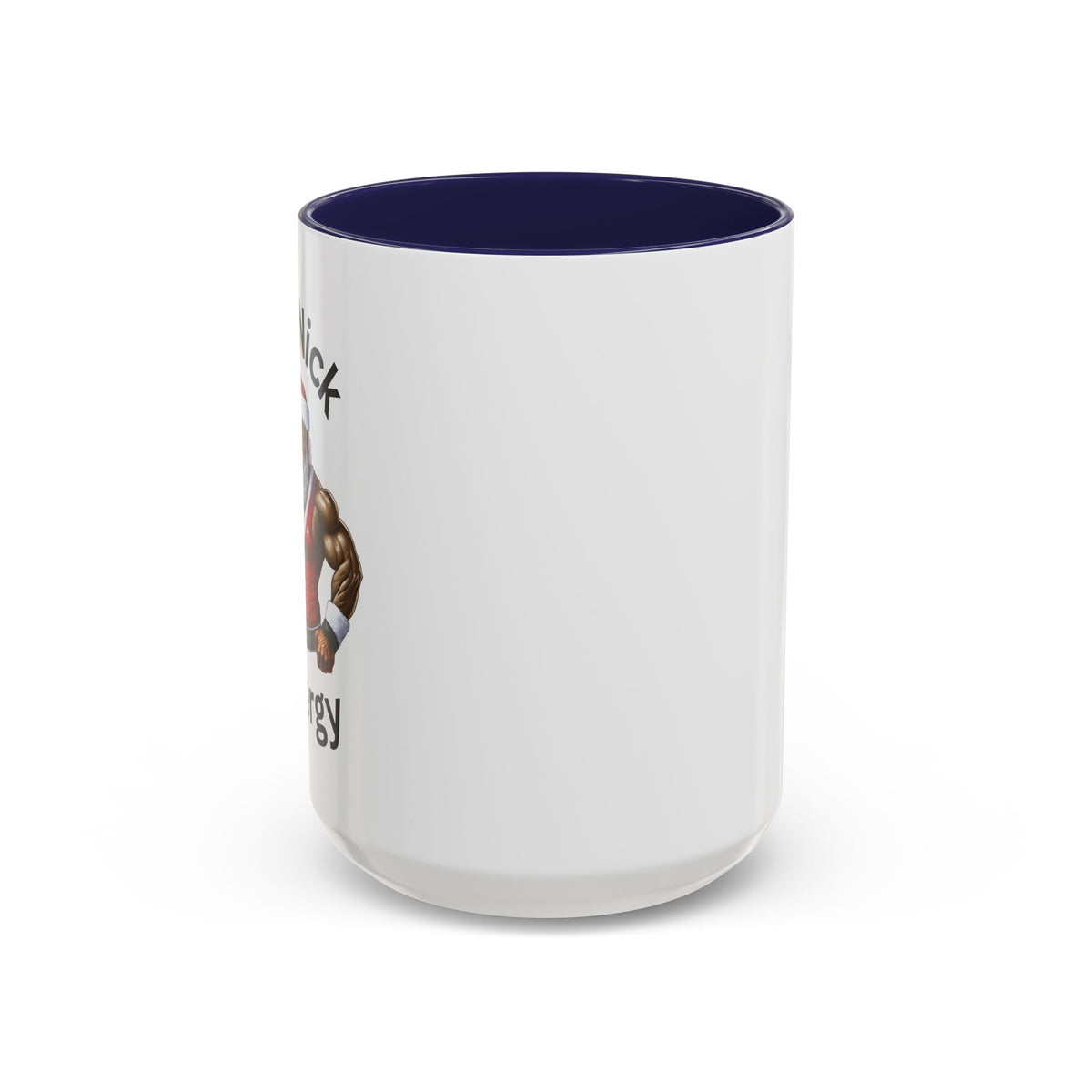 Big Nick Energy-Accent Coffee Mug (11, 15oz) (Red)