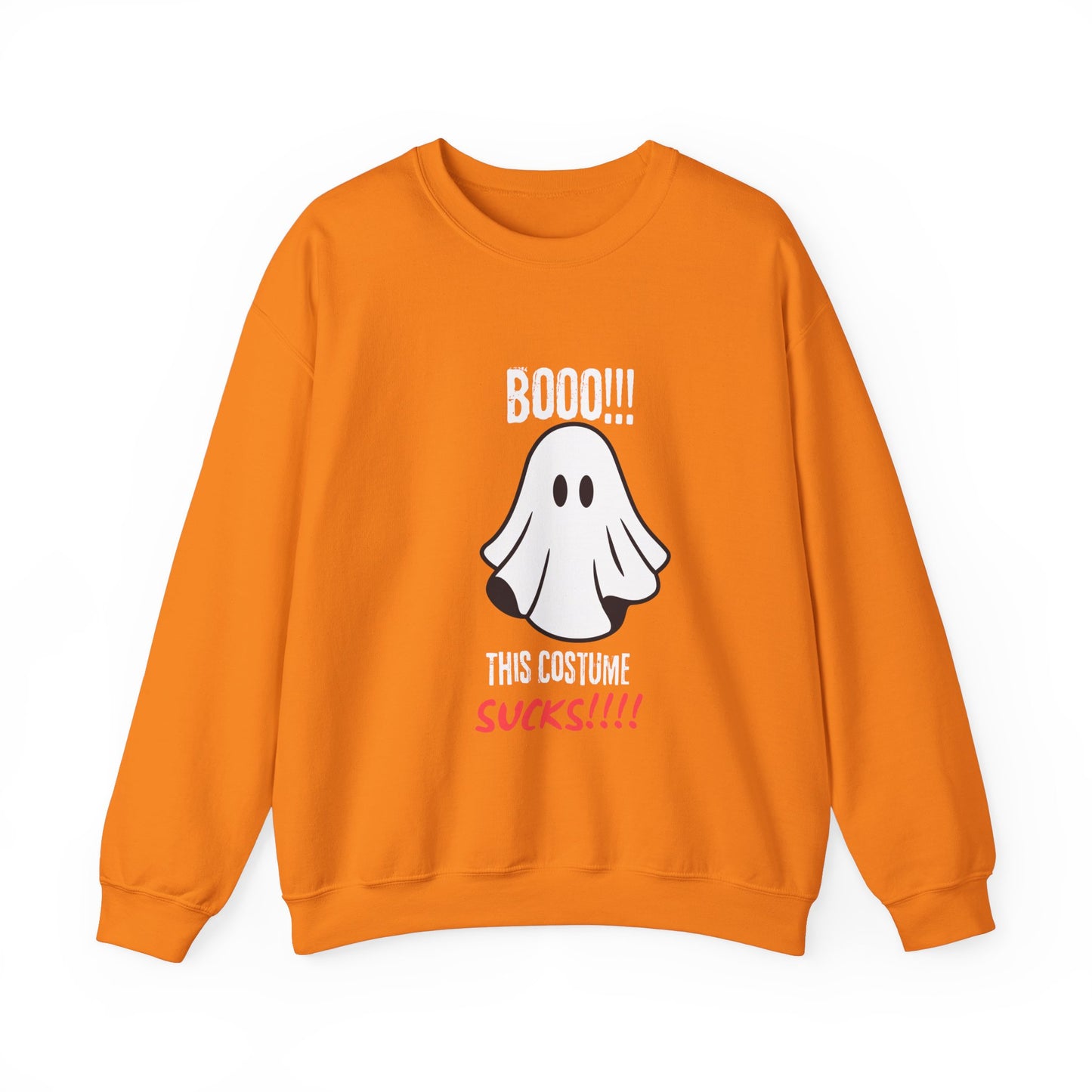 Boo Costume Sucks-Black-Sweatshirt