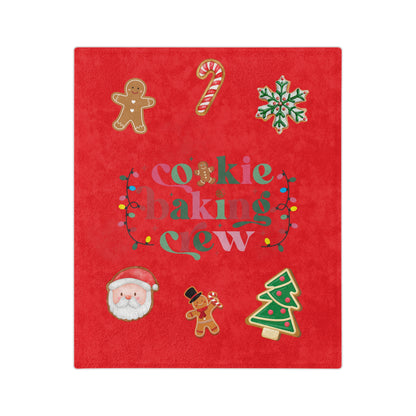Baking Crew-2 Velveteen Microfiber Blanket (Red)