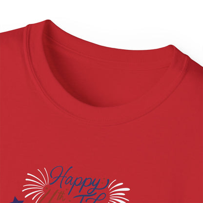 4th of July Cupcake T-Shirt — Happy 4th USA Patriotic Tee