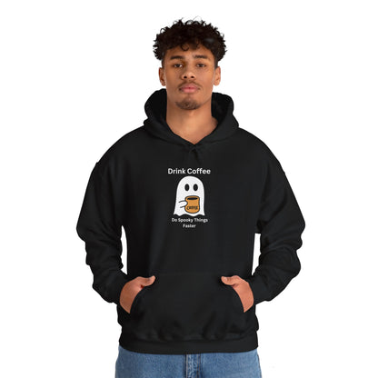 Drink Coffee-Black-Hoodie