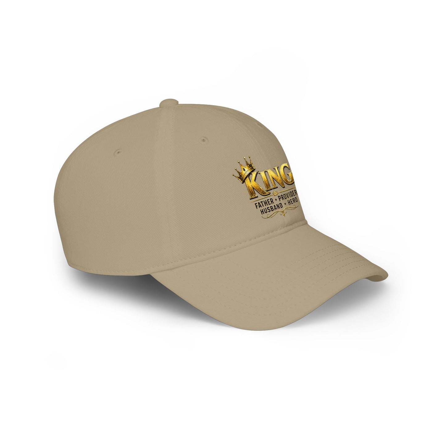King, Father, Husband, Provider, Hero Crown Baseball Cap
