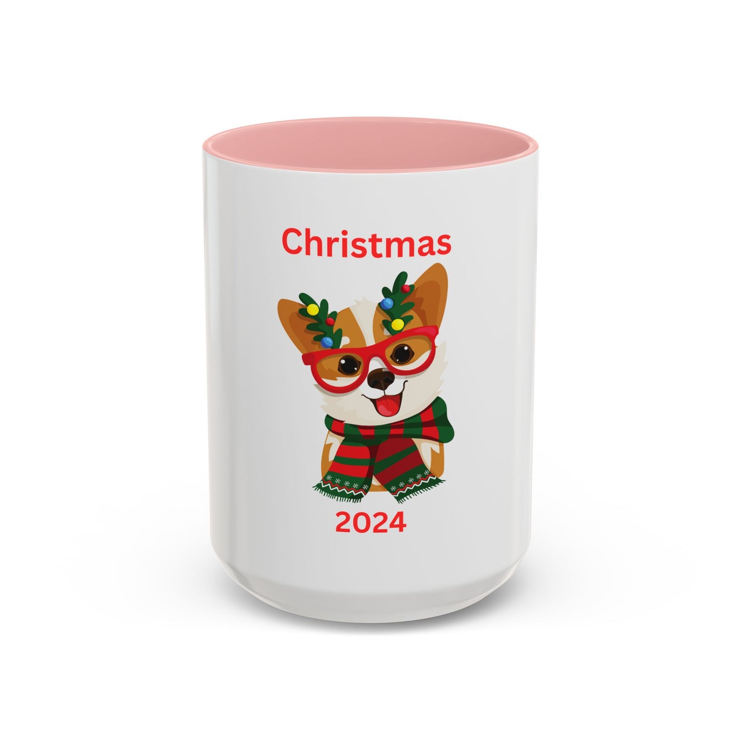 Dog with glasses lights