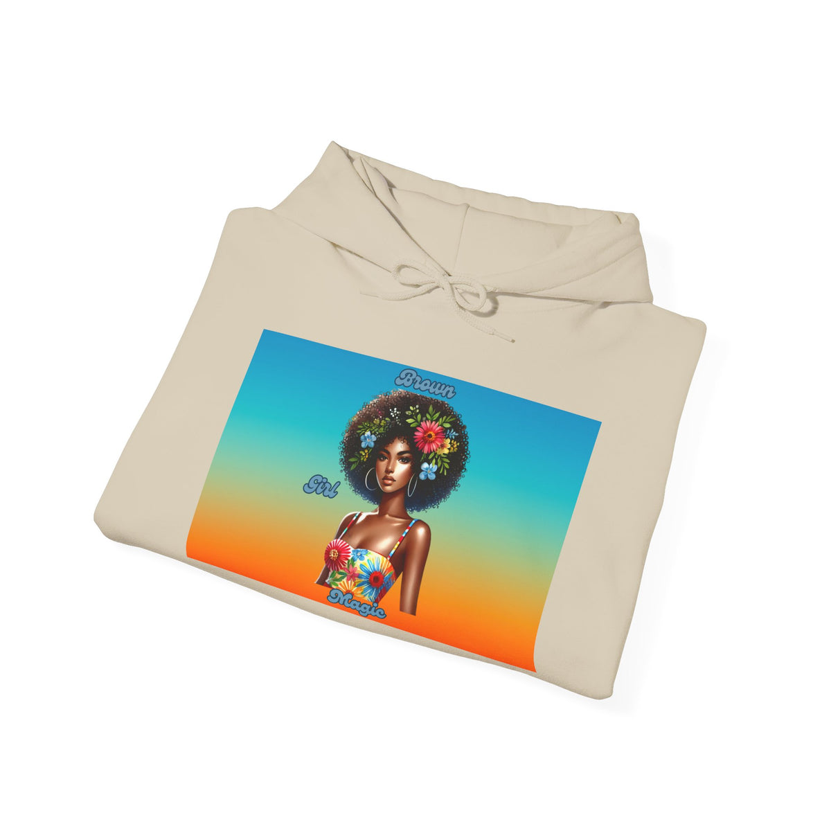 Brown Girl MagicHooded Sweatshirt