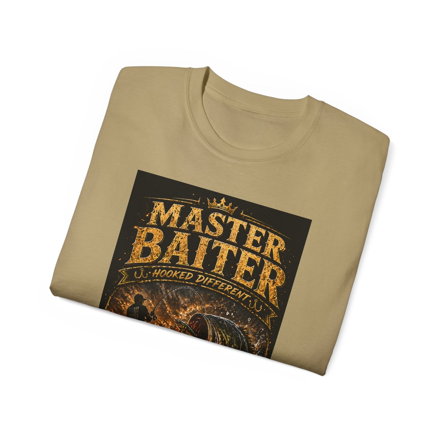 "Master Baiter" Vintage Angler Graphic Tee
