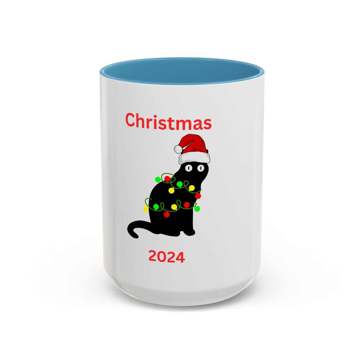 Black Cat Christmas Lights