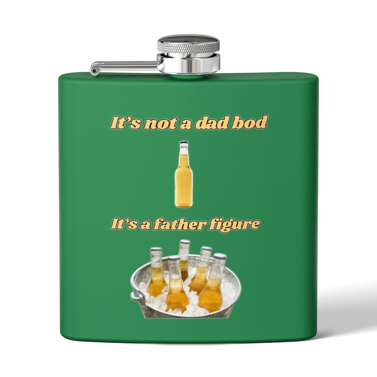 Dad Bod Stainless Steel Flask