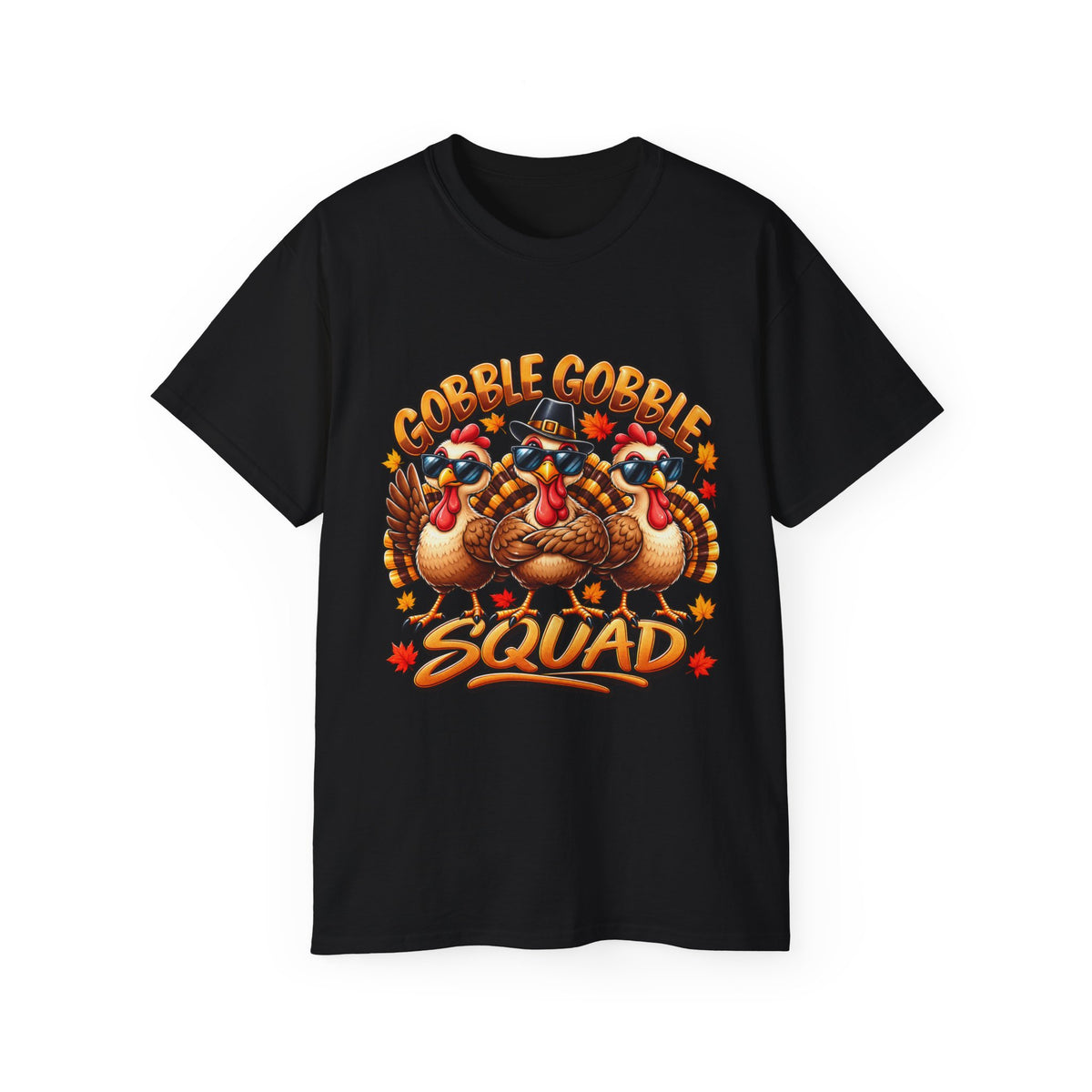 Gobble Gobble Squad Tee — Funny Thanksgiving Turkey Shirt