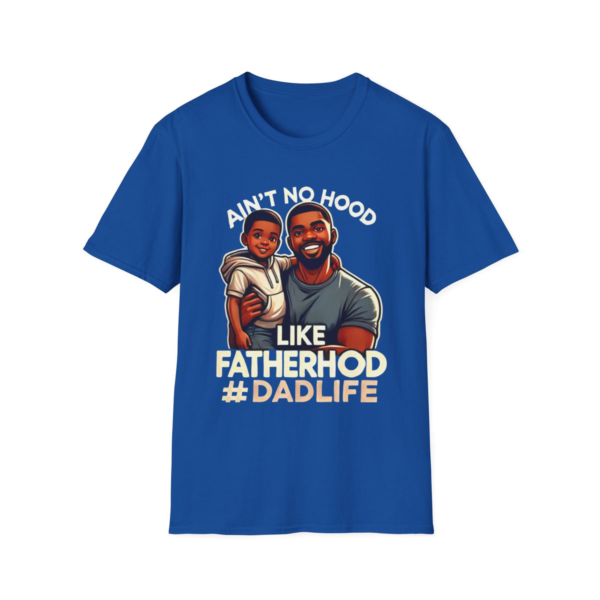 Dad Life Unisex Softstyle T-Shirt, Gift for Father's Day