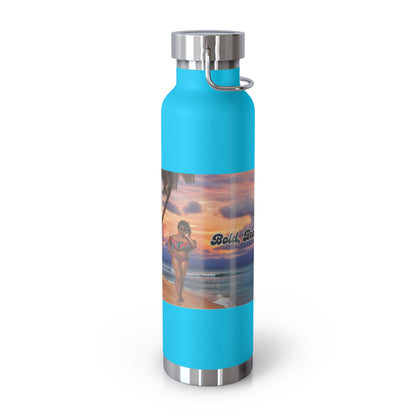 Bold & Beautiful Insulated 22 oz Water Bottle