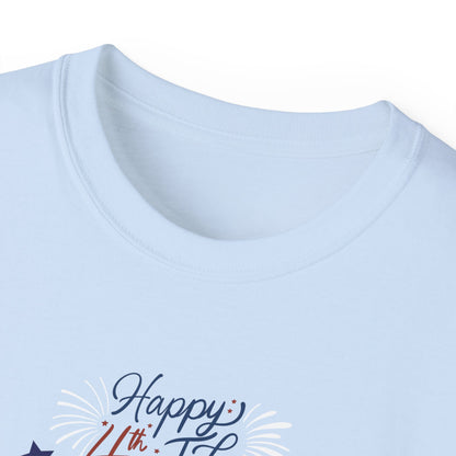 4th of July Cupcake T-Shirt — Happy 4th USA Patriotic Tee
