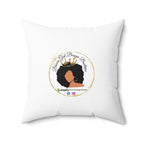 Star-Spun Polyester Square Pillow