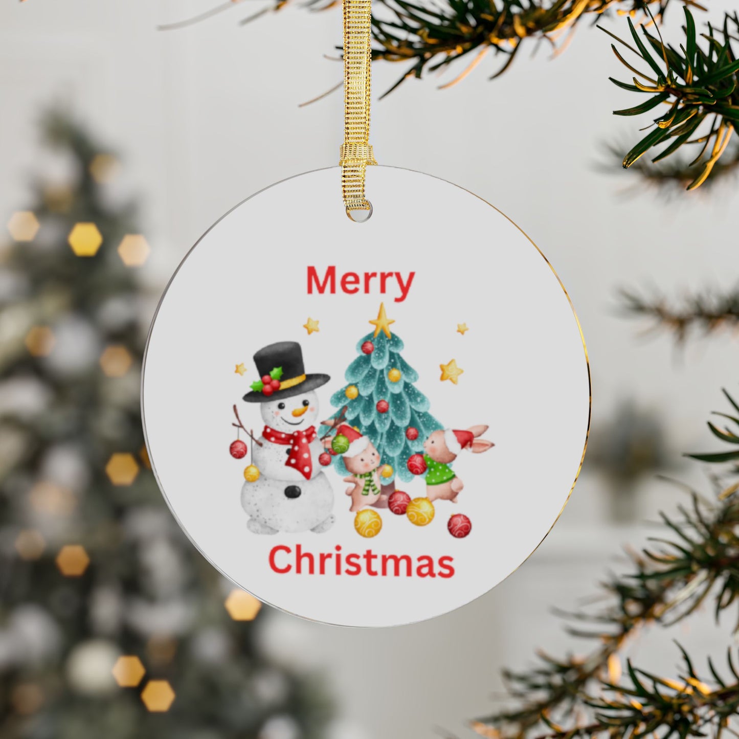 Snowman Christmas Tree