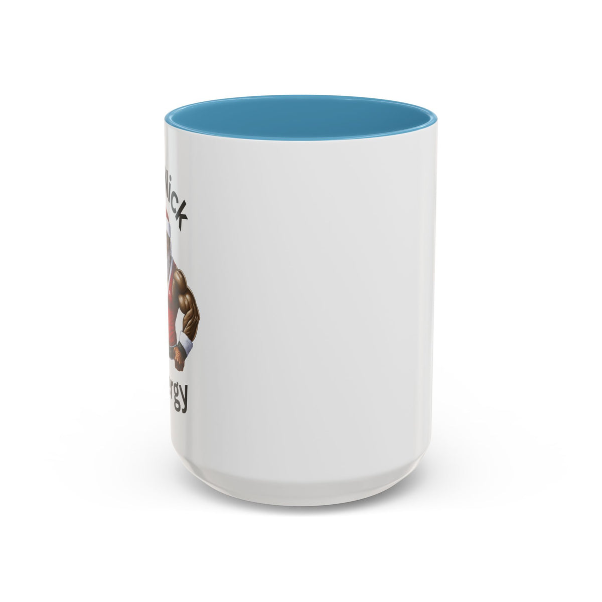 Big Nick Energy-Accent Coffee Mug (11, 15oz) (Red)