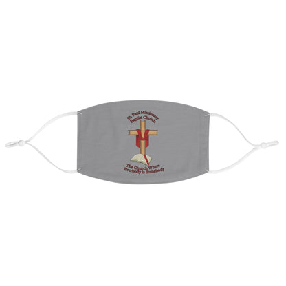 St. Paul Missionary Baptist Church Face Mask — Grey