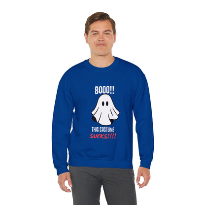 Boo Costume Sucks-Black-Sweatshirt