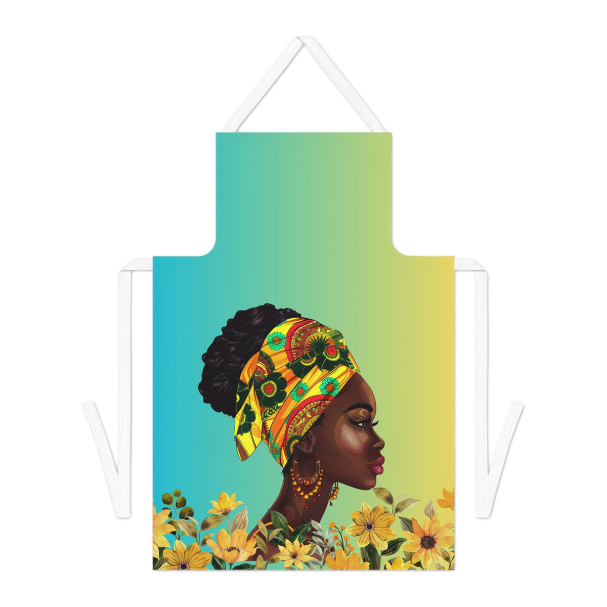 Queen Sunflower Apron - Stylish Cooking Gift for Food Lovers