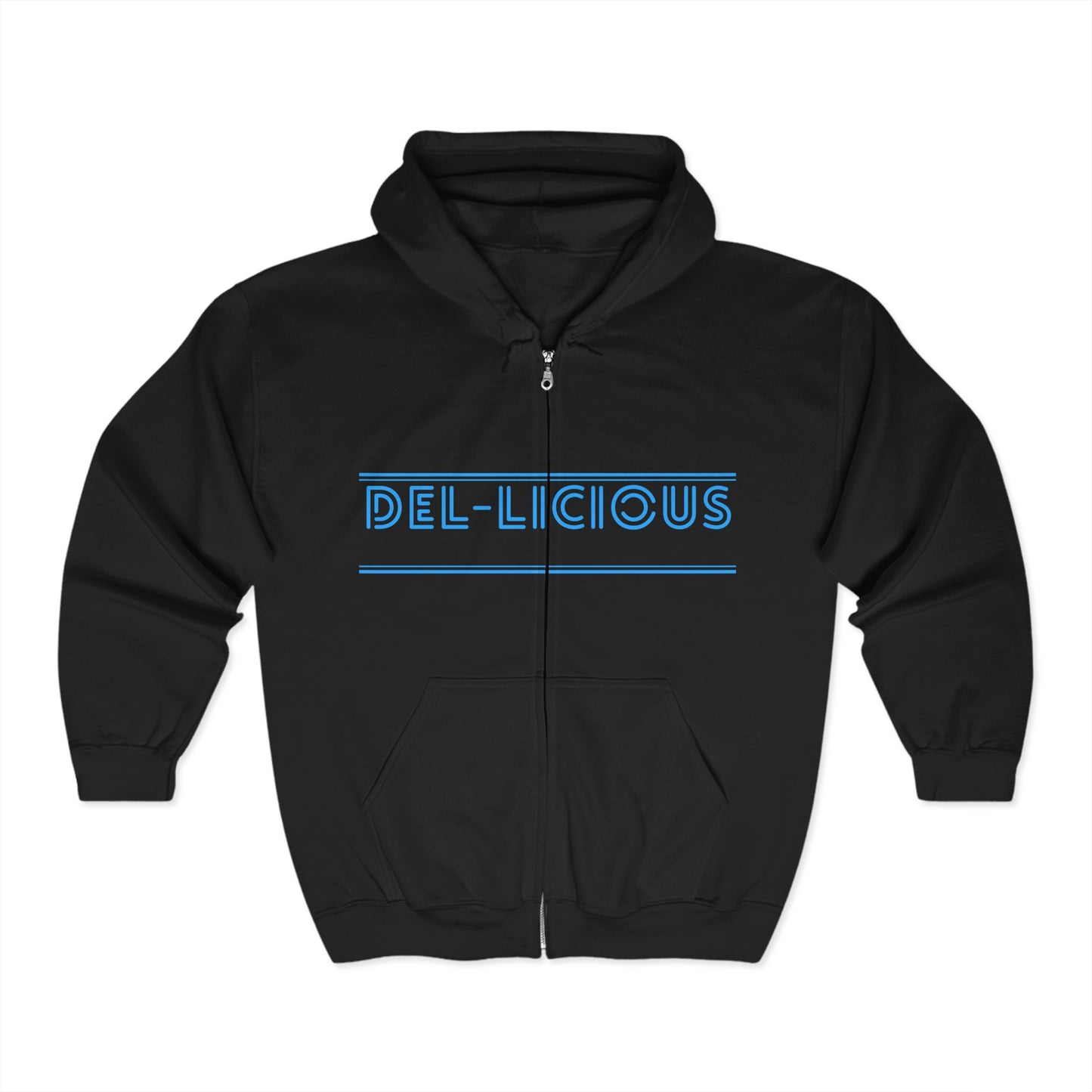 Del-licious Unisex Full Zip Hoodie