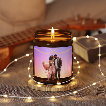 You Have My Heart-Scented Soy Candle (Multi-Size, Amber Jar)