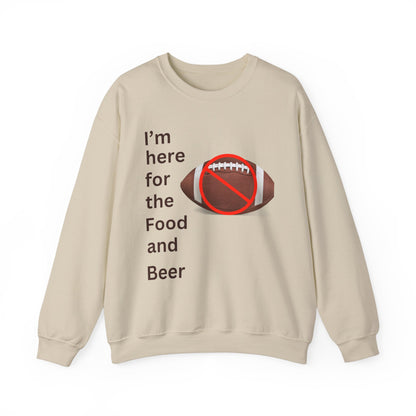 Food and Beer- Sweatshirt
