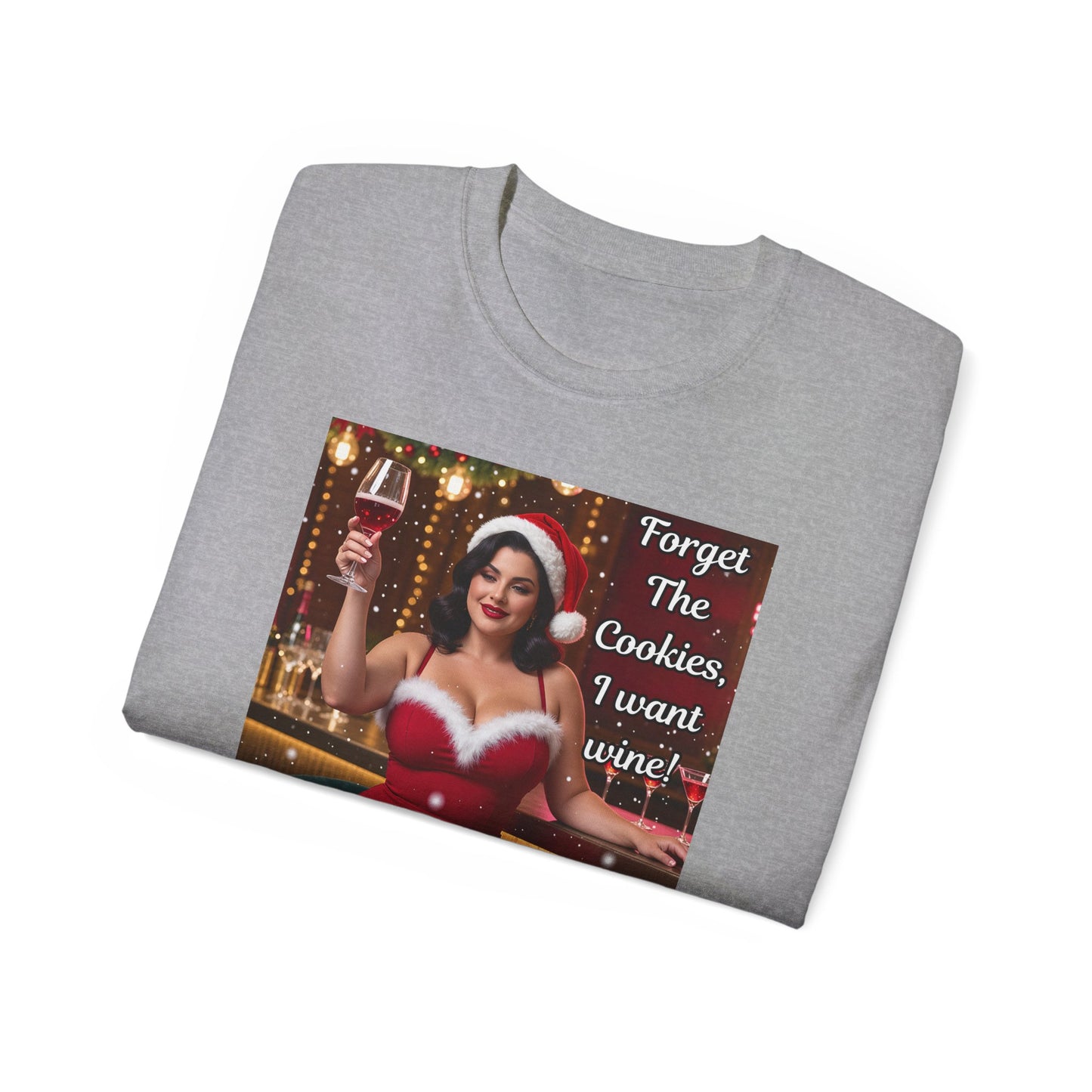 Ms Claus Wine Tee 1