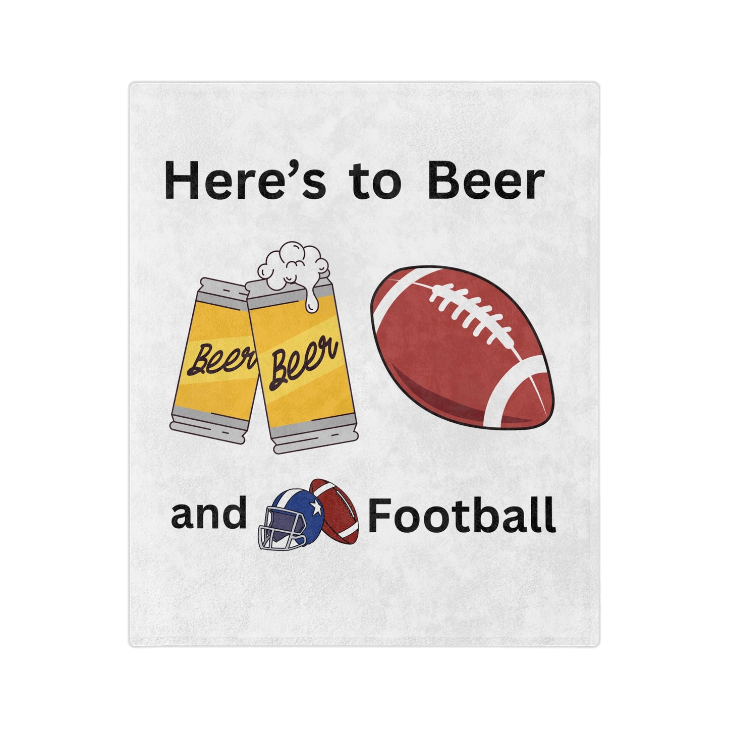Beer and Football-White