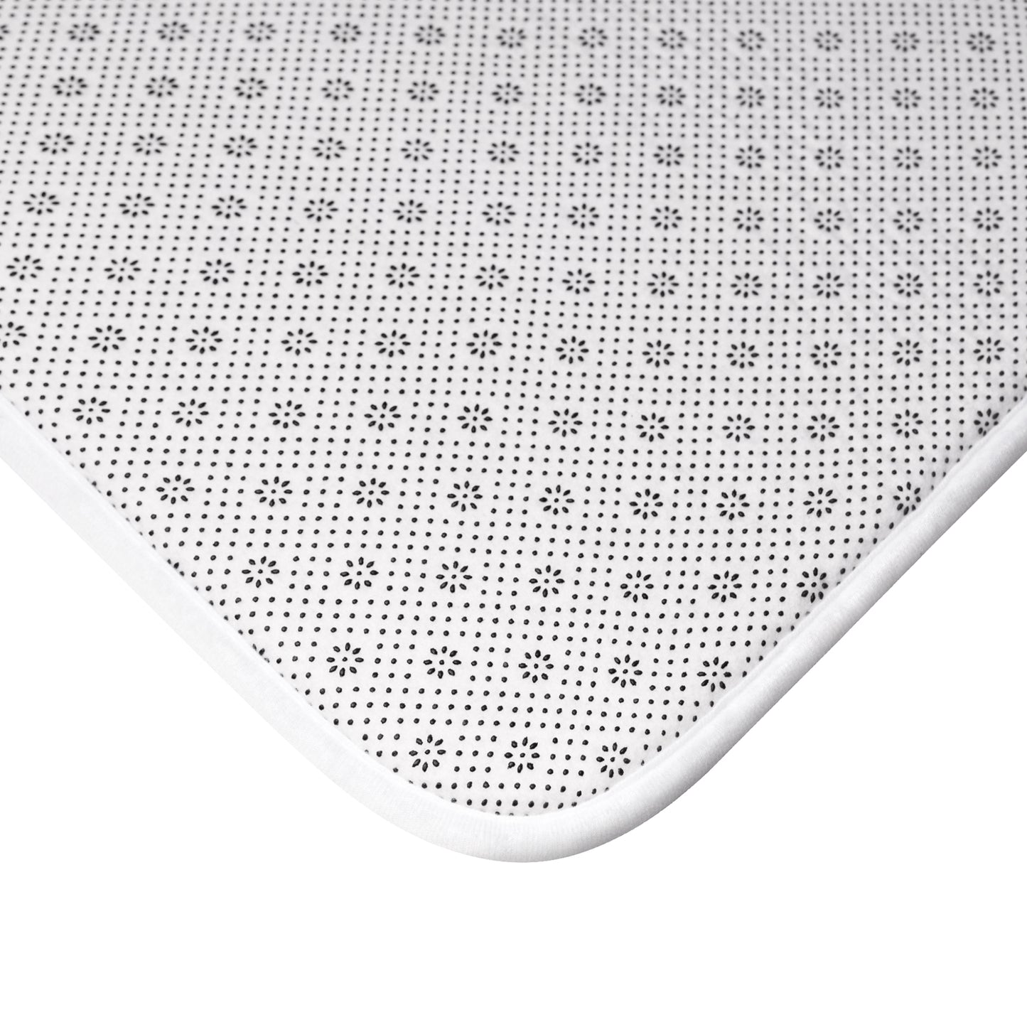 Queen Silver Bath Mat