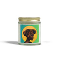 Moon-Scented Candles, Coconut Apricot Wax (4oz, 9oz)