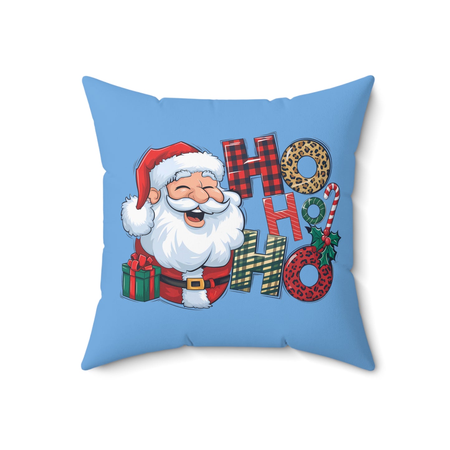 Ho Ho Ho Santa-Light Blue