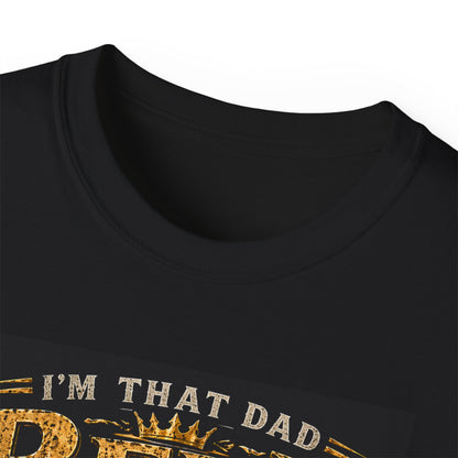 "I'm That Dad, Reel Legend" Graphic Tee-Fishing Dad T-Shirt
