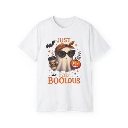 Just Fab-Boolous Halloween-Themed Unisex Tee
