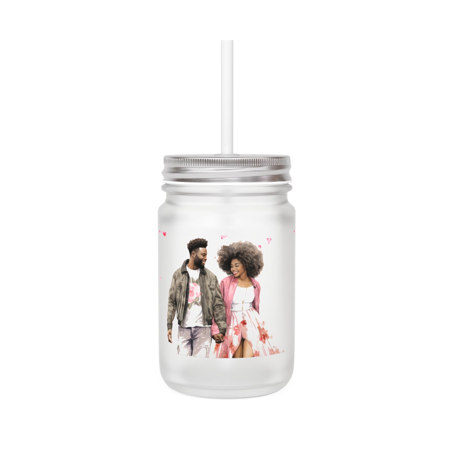 I Got You-Mason Jar with Heart Design - Perfect for Weddings, Anniversaries, or Sweethearts