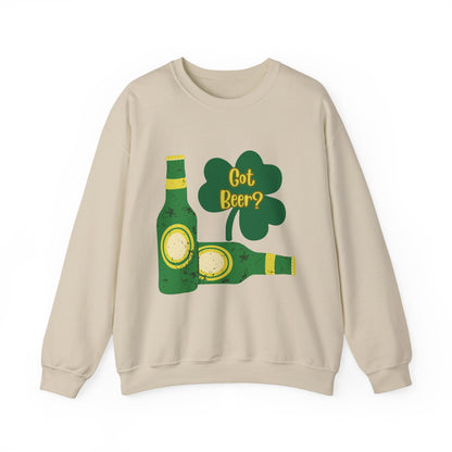 St. Patrick's 'Got Beer?' Shamrock Sweatshirt