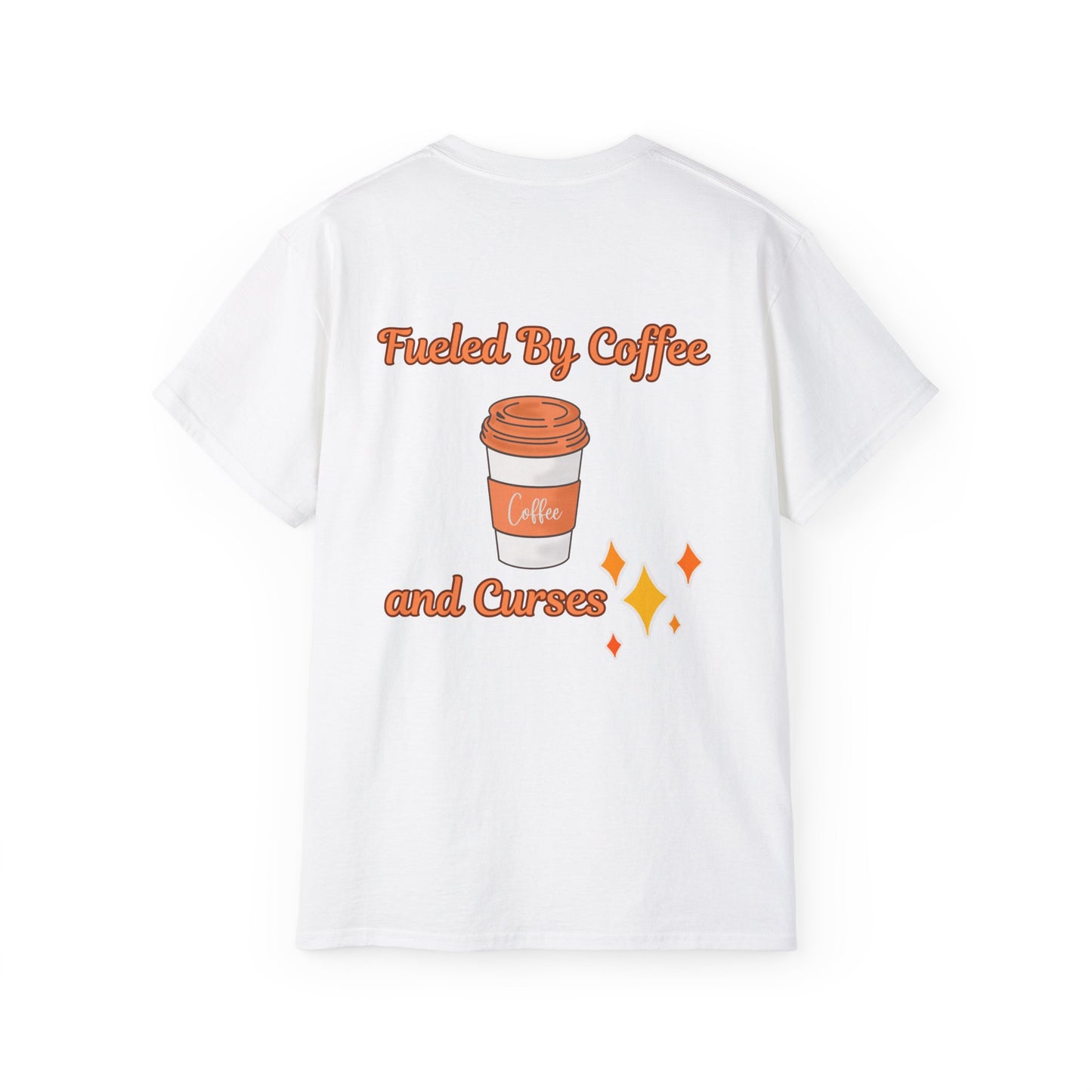 Fueled By Coffee and Curses Ghost T-Shirt