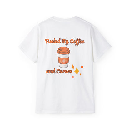 Fueled By Coffee and Curses Ghost T-Shirt