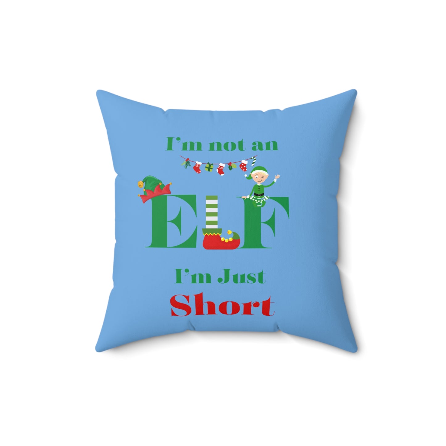 Not an Elf Boy-Light Blue