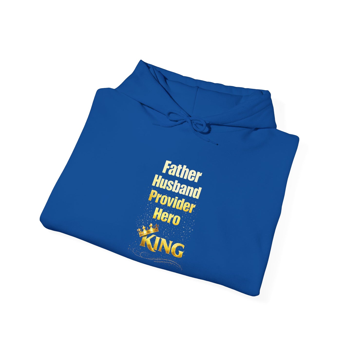 Father Husband Provider Hero King-Hoodie