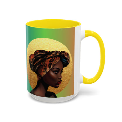 Queen Moon Accent Coffee Mug - 11oz & 15oz