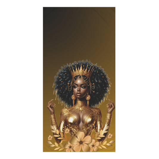 Golden Goddess-Mink-Cotton Towel