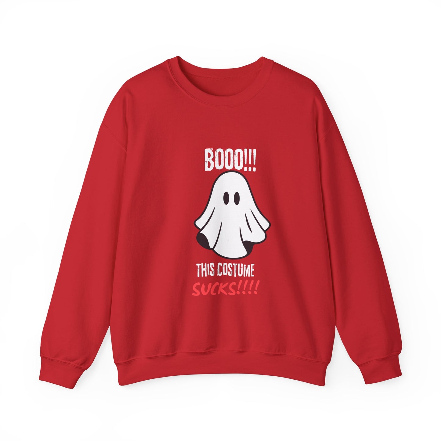 Boo Costume Sucks-Black-Sweatshirt