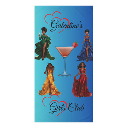 Galentines Girls Club-Mink-Cotton Towel