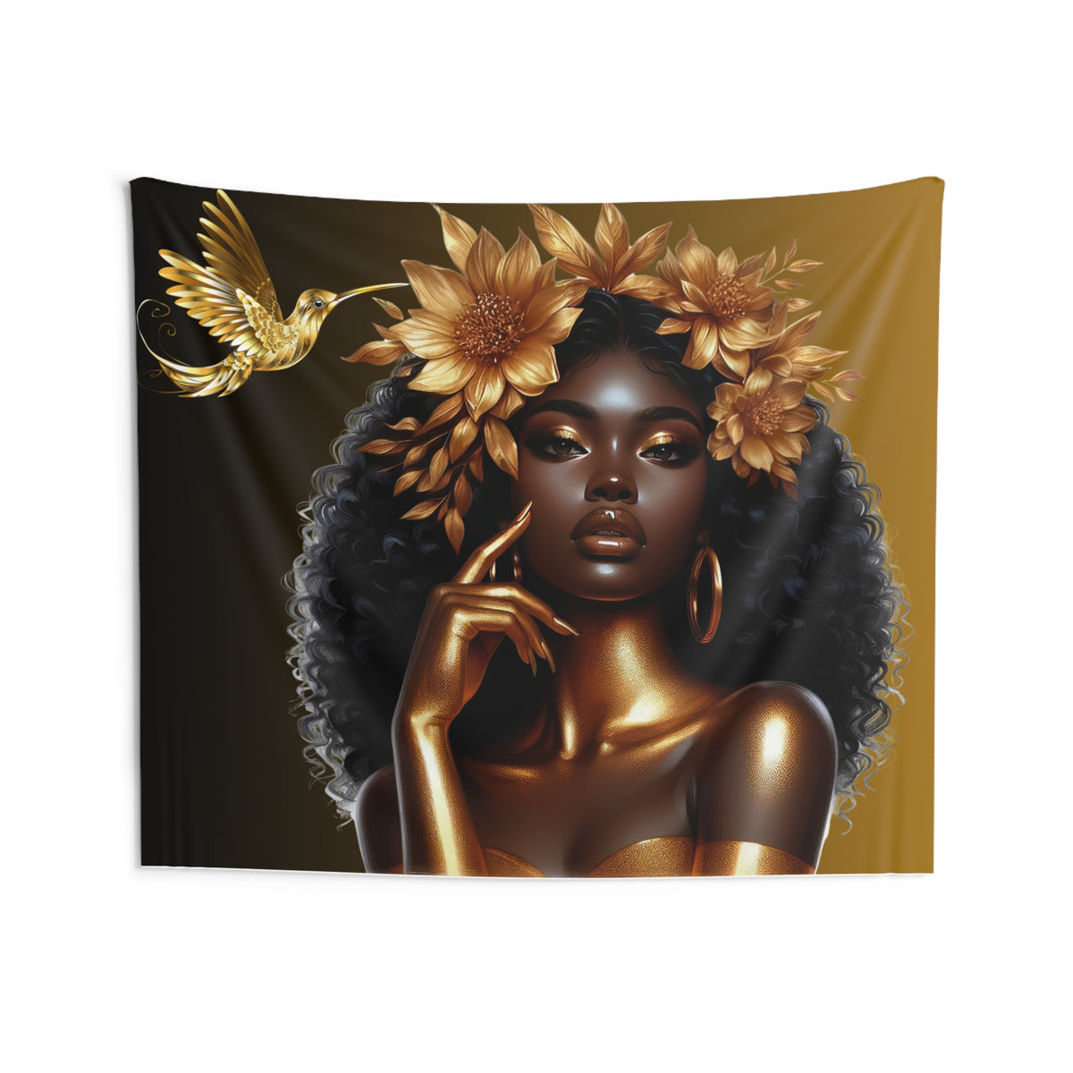 Queen Hummingbird Wall Tapestry