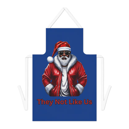 They Not Like Us-Adult Apron (AOP) (Dk Blue)