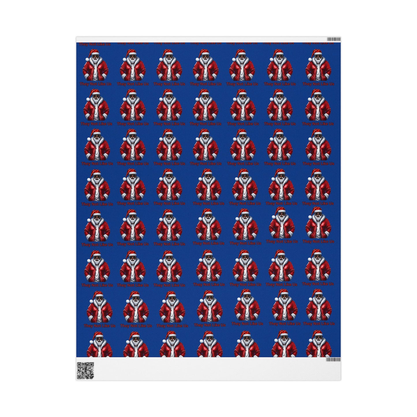 They Not Like Us (Blue) Wrapping Paper