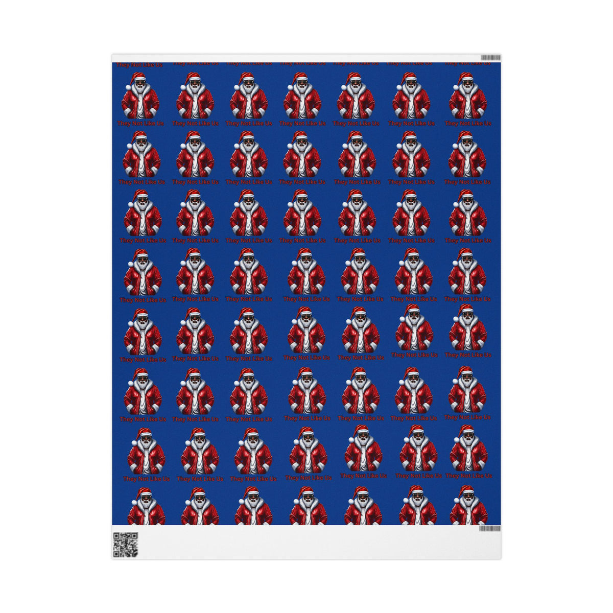 They Not Like Us (Blue) Wrapping Paper