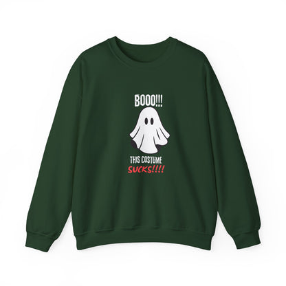 Boo Costume Sucks-Black-Sweatshirt