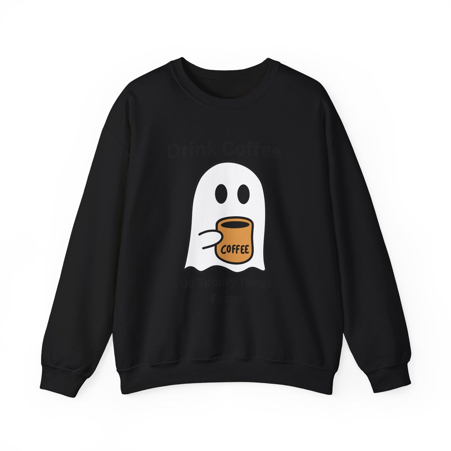 Boo Drink Coffee-Ghost-Sweatshirt